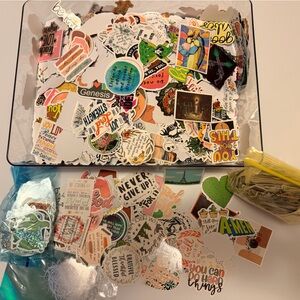 50 Colorful Sticker Collection (random)